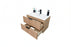 Sorrento Wood Natural Oak Bathroom Vanity Natural Oak 3