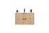 Sorrento Wood Forest Green Bathroom Vanity Forest Green 1