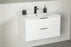 Sorrento Wood White Bathroom Vanity White 3