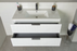 Sorrento Wood White Bathroom Vanity White 4