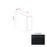 Slim Shaker Style Wood Iron Black Base Cabinet Iron Black 1