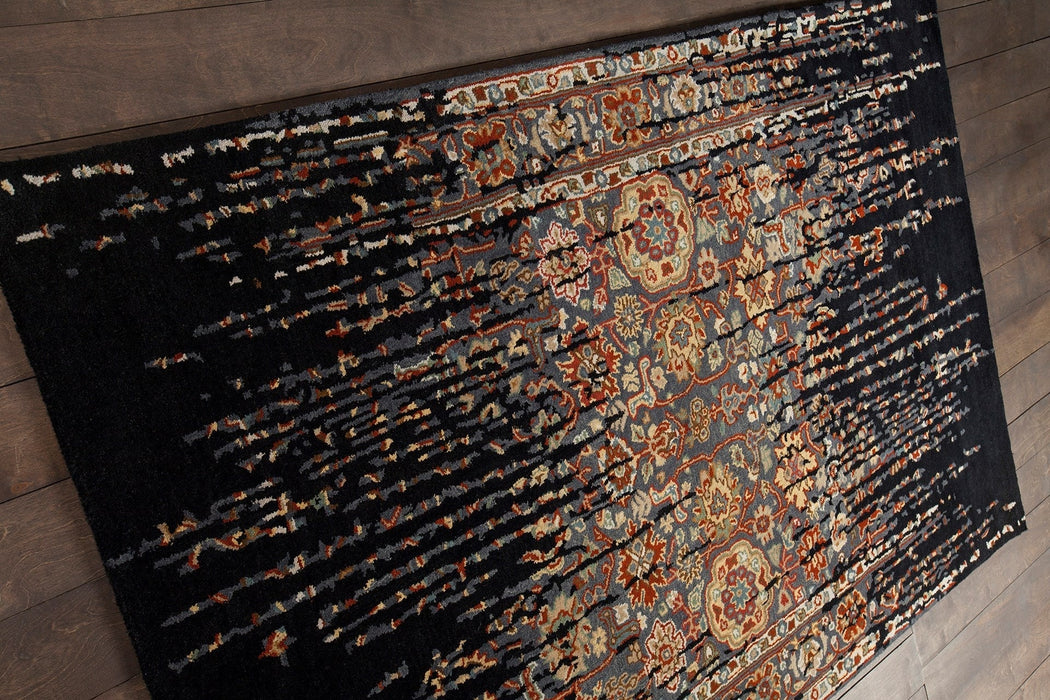 Wool 29101 Area Rug Textured 3