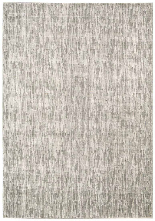 Starlight Pewter STA02 Wool Blend Contemporary Area Rug - 5 Ft x 7 Ft