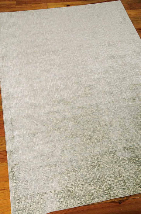 Starlight Sea Mist STA02 Wool Blend Contemporary Area Rug - 5 Ft x 7 Ft