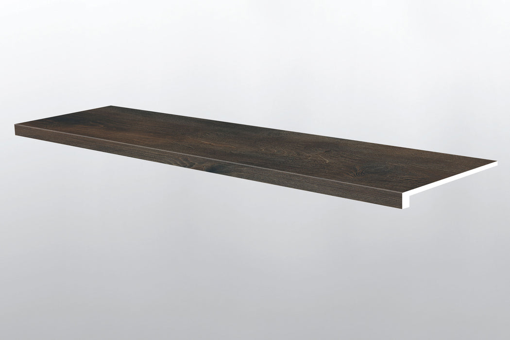 XL Prescott Stable Luxury Vinyl Moulding / Trim - 12" x 47.25" Stair Tread Eased Edge