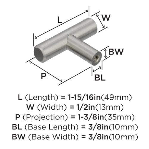 Bar Pulls Stainless Steel Stainless Steel Cabinet Knob 2