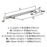 Bar Pulls Hollow Stainless Steel Stainless Steel Cabinet Pull 12
