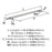 Bar Pulls Hollow Stainless Steel Stainless Steel Cabinet Pull 16