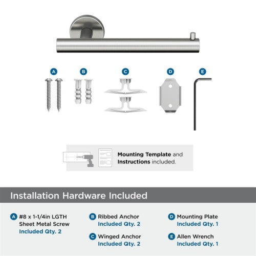 Arrondi Stainless Steel Stainless Steel Toilet Paper Holder 3