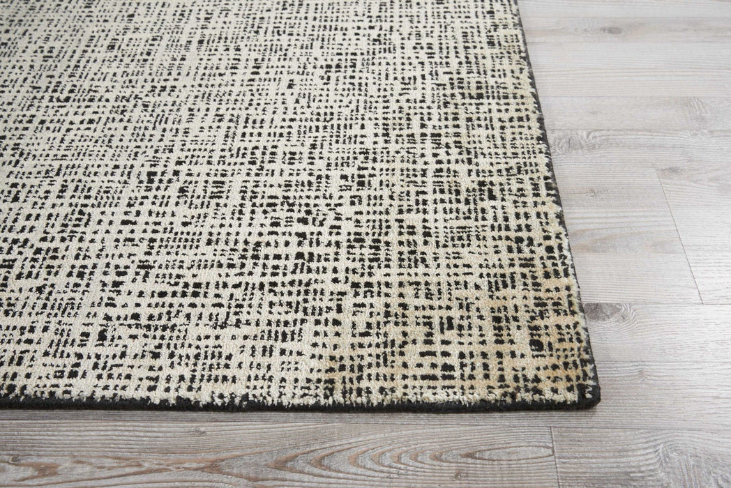 Starlight Midnight STA02 Wool Blend Contemporary Area Rug - 8 Ft x 10 Ft
