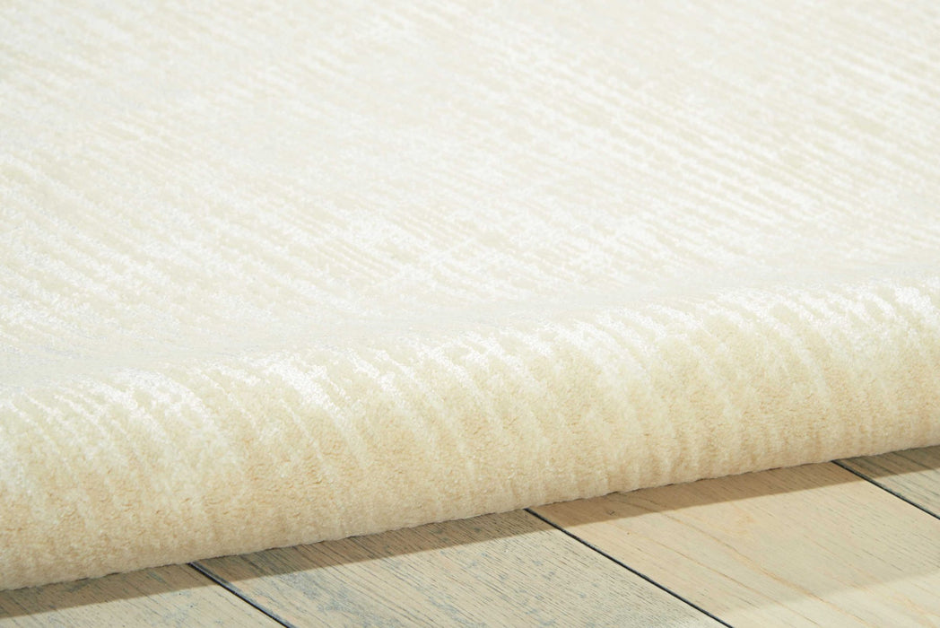 Starlight Morning STA02 Wool Blend Contemporary Area Rug - 8 Ft Runner
