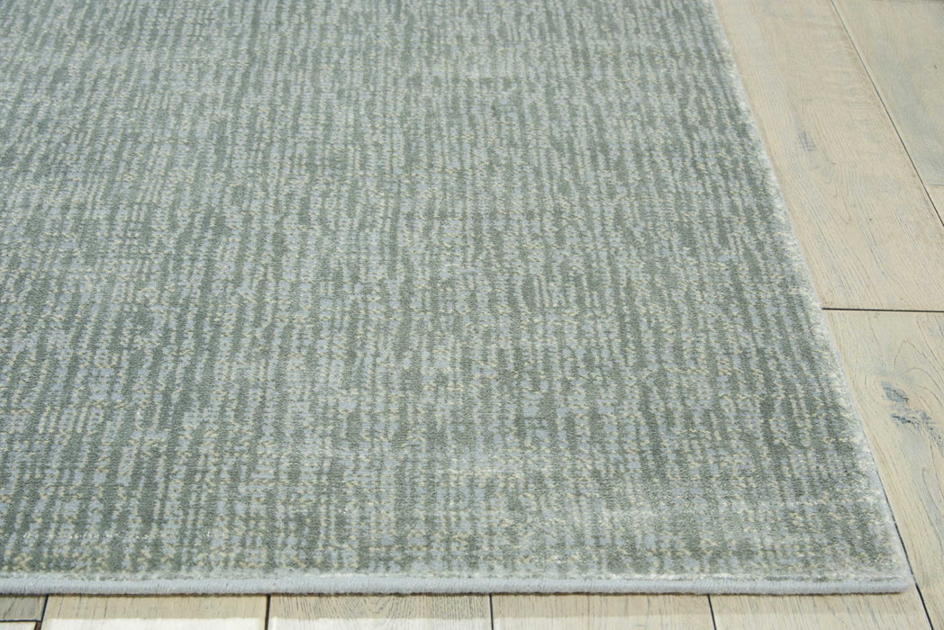 Starlight Noon Sky STA02 Wool Blend Contemporary Area Rug - 3 Ft x 5 Ft