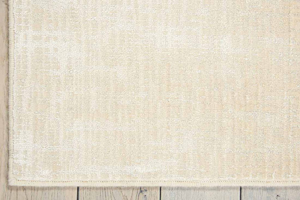 Starlight Oyster STA02 Wool Blend Contemporary Area Rug - 3 Ft x 5 Ft