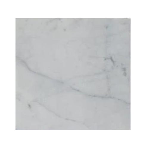 Statuarietto Honed Marble Tile - 12" x 12" x 3/8"