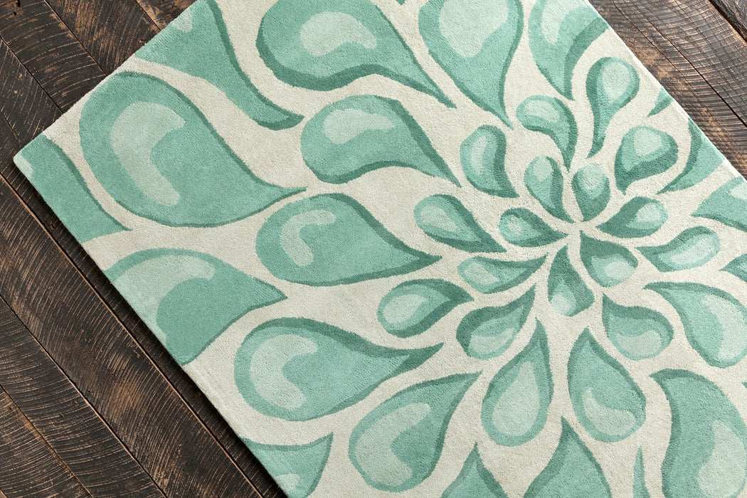 Wool 52009 Area Rug Textured 4