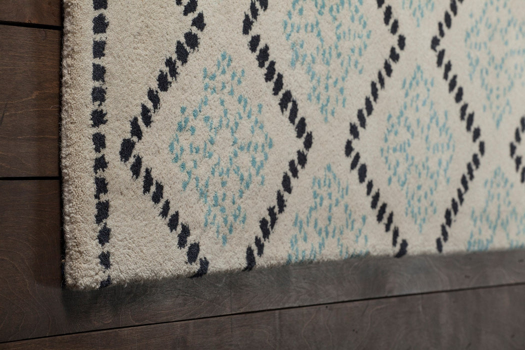 Wool 52125 Area Rug Textured 5