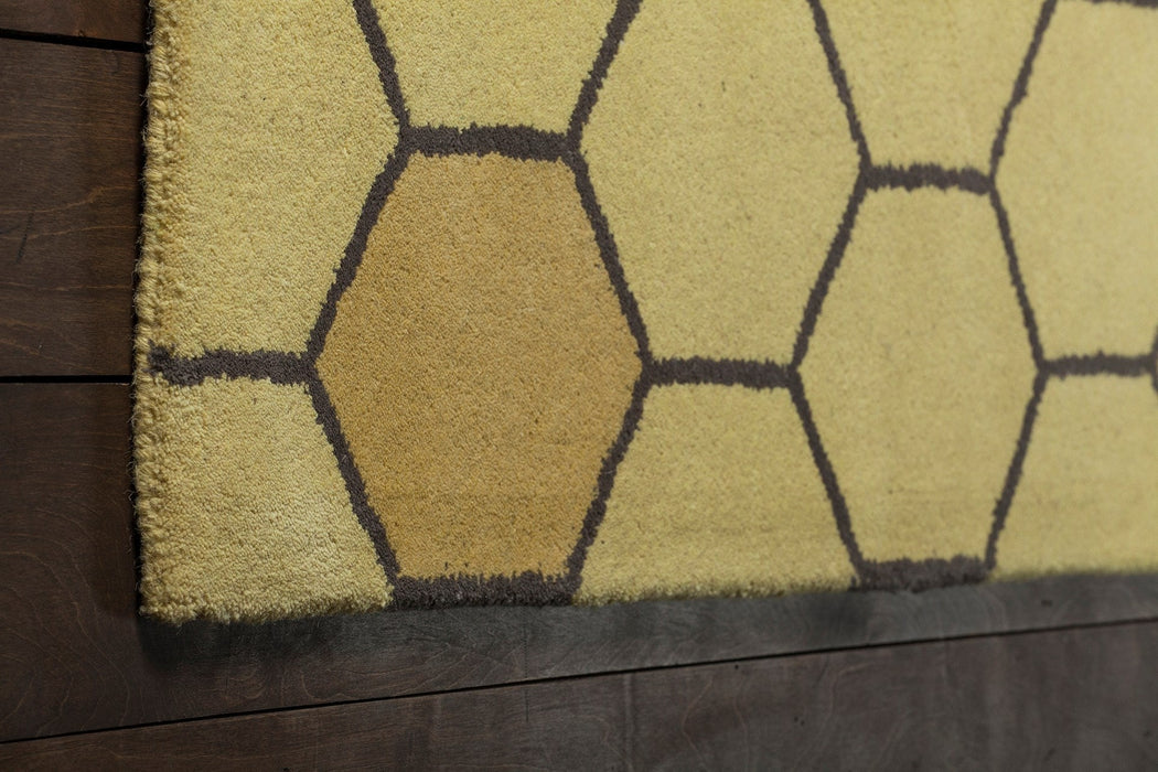 Wool 52133 Area Rug Textured 5