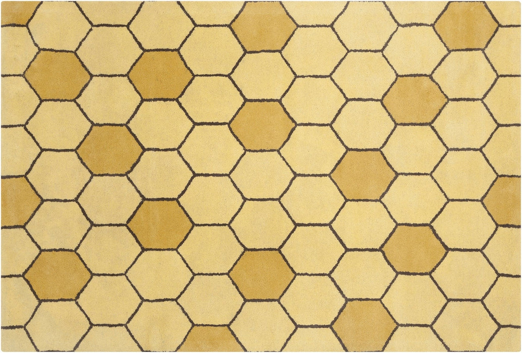 Wool 52133 Area Rug Textured 2