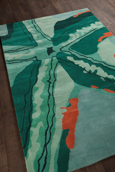 Wool 52138 Area Rug Textured 1