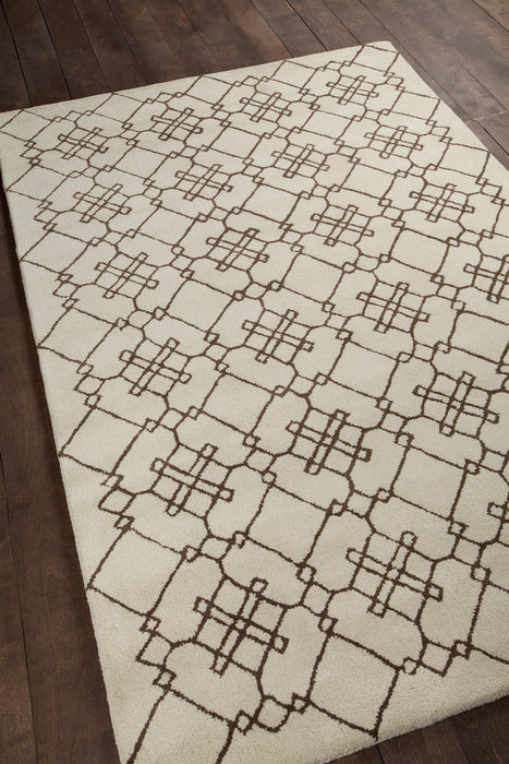 Wool 52174 Area Rug Textured 1