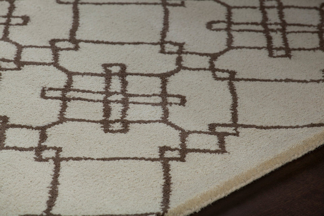 Wool 52174 Area Rug Textured 4