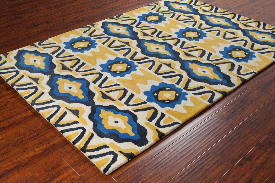 Wool 52176 Area Rug Textured 4