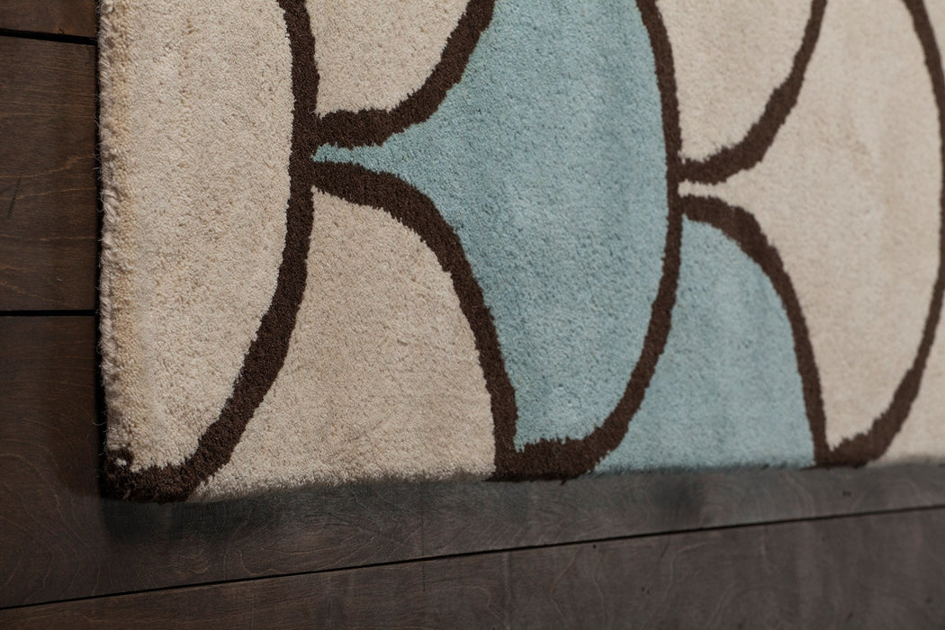 Wool 52210 Area Rug Textured 5
