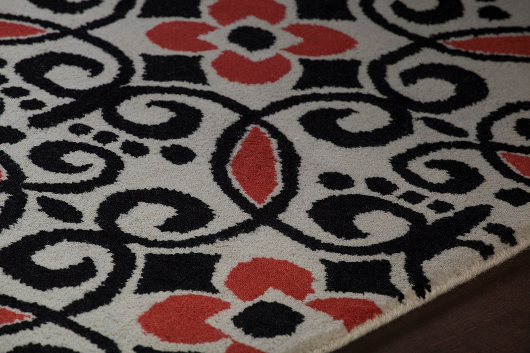 Wool 52212 Area Rug Textured 4