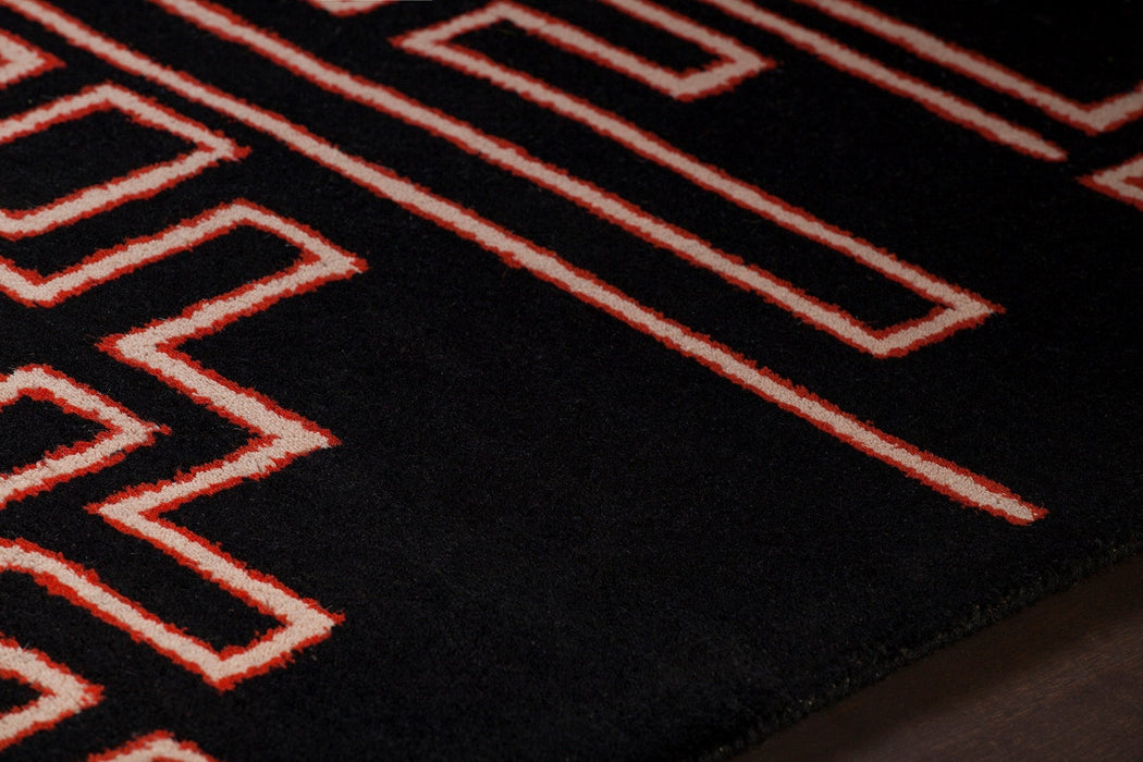 Wool 52214 Area Rug Textured 4