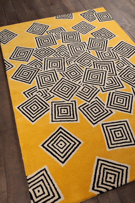 Wool 52215 Area Rug Textured 1