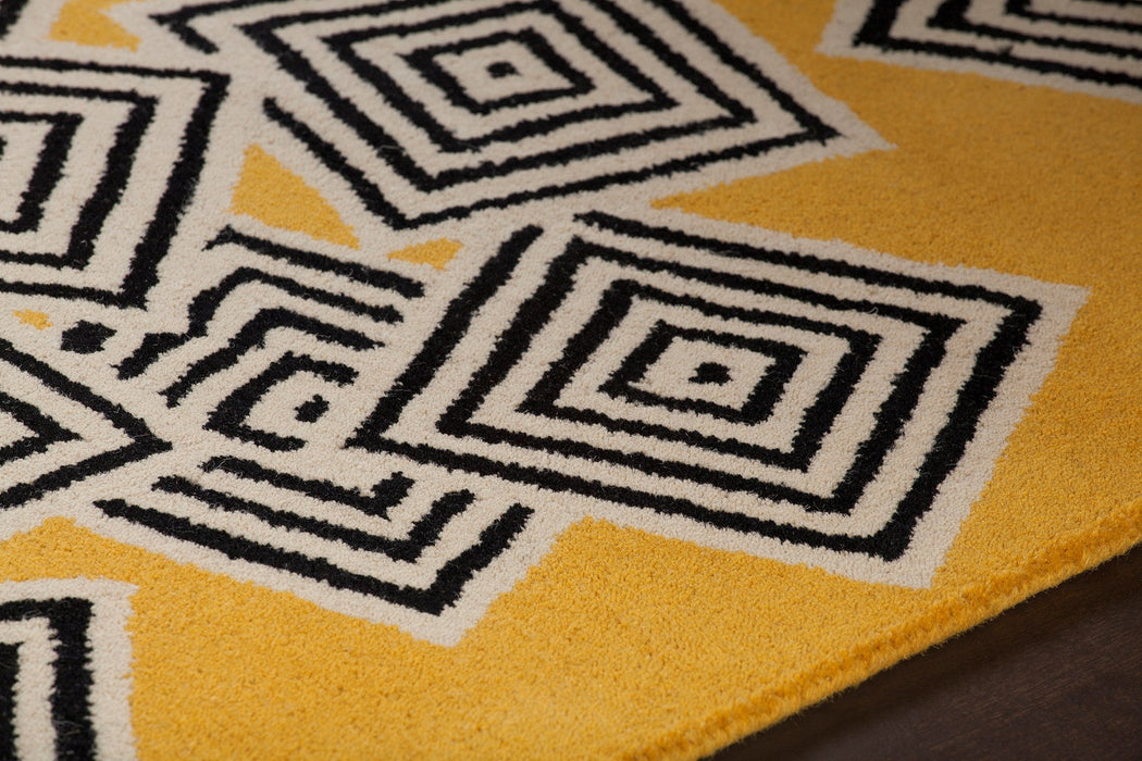 Wool 52215 Area Rug Textured 4
