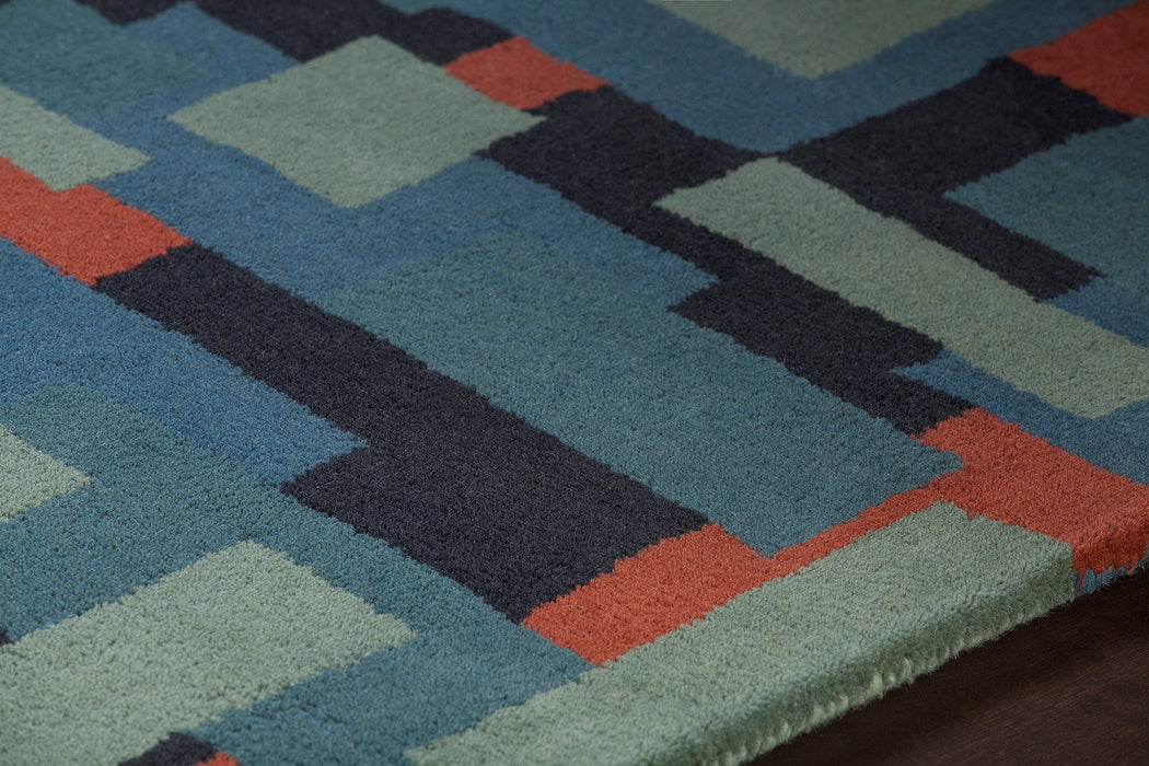 Wool 52249 Area Rug Textured 4