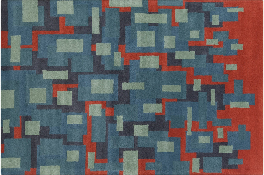 Wool 52249 Area Rug Textured 2