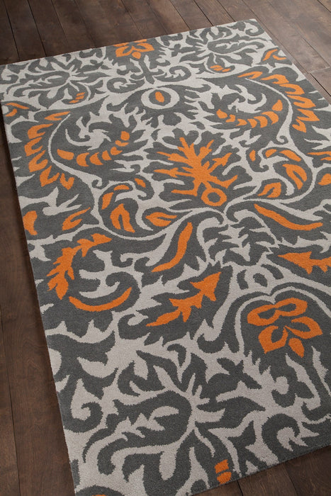Wool 52253 Area Rug Textured 1