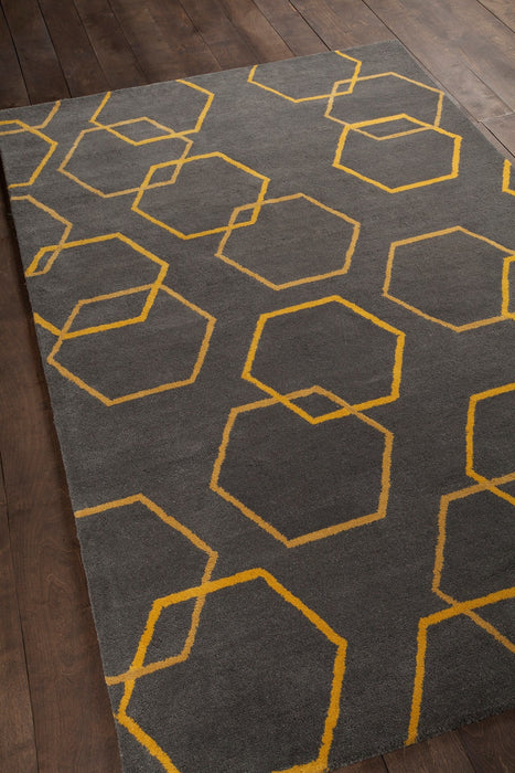 Wool 52258 Area Rug Textured 1