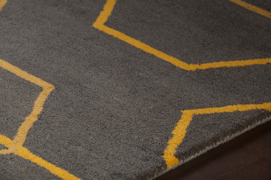 Wool 52258 Area Rug Textured 4