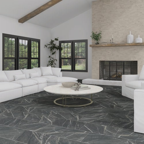 Clearance Sale! Foyer Steely Porcelain Tile - Polished