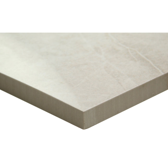 Sterlina II Silver Porcelain Tile - Matte