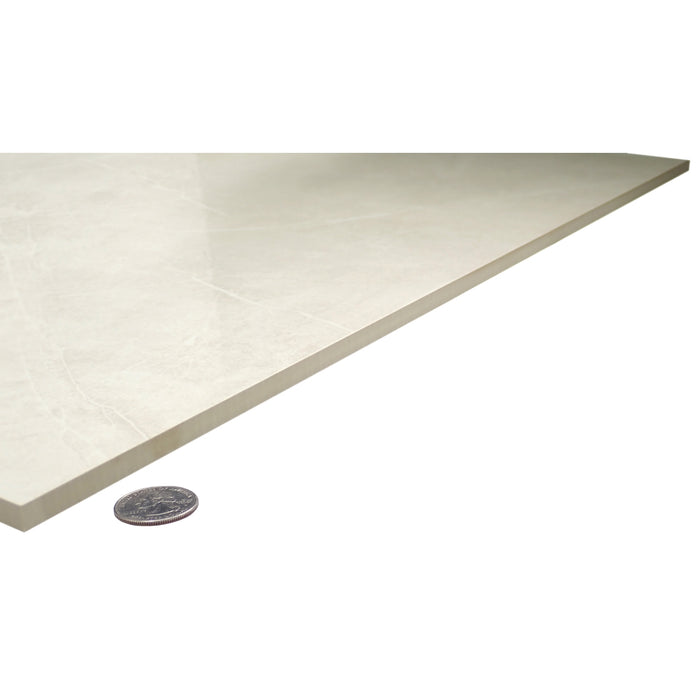 Sterlina II Silver Porcelain Tile - Matte