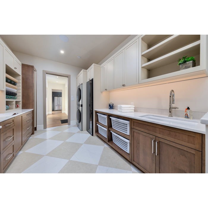 Sterlina II White Porcelain Tile  -  Matte