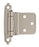 Decorative Hinges Steel Sterling Nickel Cabinet Hinge 4