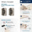 Decorative Hinges Steel Sterling Nickel Cabinet Hinge 3
