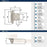 Decorative Hinges Steel Sterling Nickel Cabinet Hinge 2