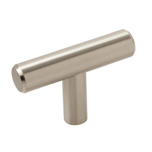 Bar Pulls Carbon Steel Sterling Nickel Cabinet Knob 1
