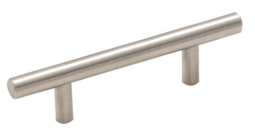 Bar Pulls Carbon Steel Sterling Nickel Cabinet Pull 9