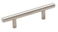 Bar Pulls Carbon Steel Sterling Nickel Cabinet Pull 9