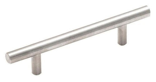 Bar Pulls Carbon Steel Sterling Nickel Cabinet Pull 10