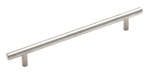 Bar Pulls Carbon Steel Sterling Nickel Cabinet Pull 7
