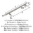 Bar Pulls Carbon Steel Sterling Nickel Cabinet Pull 21