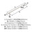 Bar Pulls Carbon Steel Sterling Nickel Cabinet Pull 16